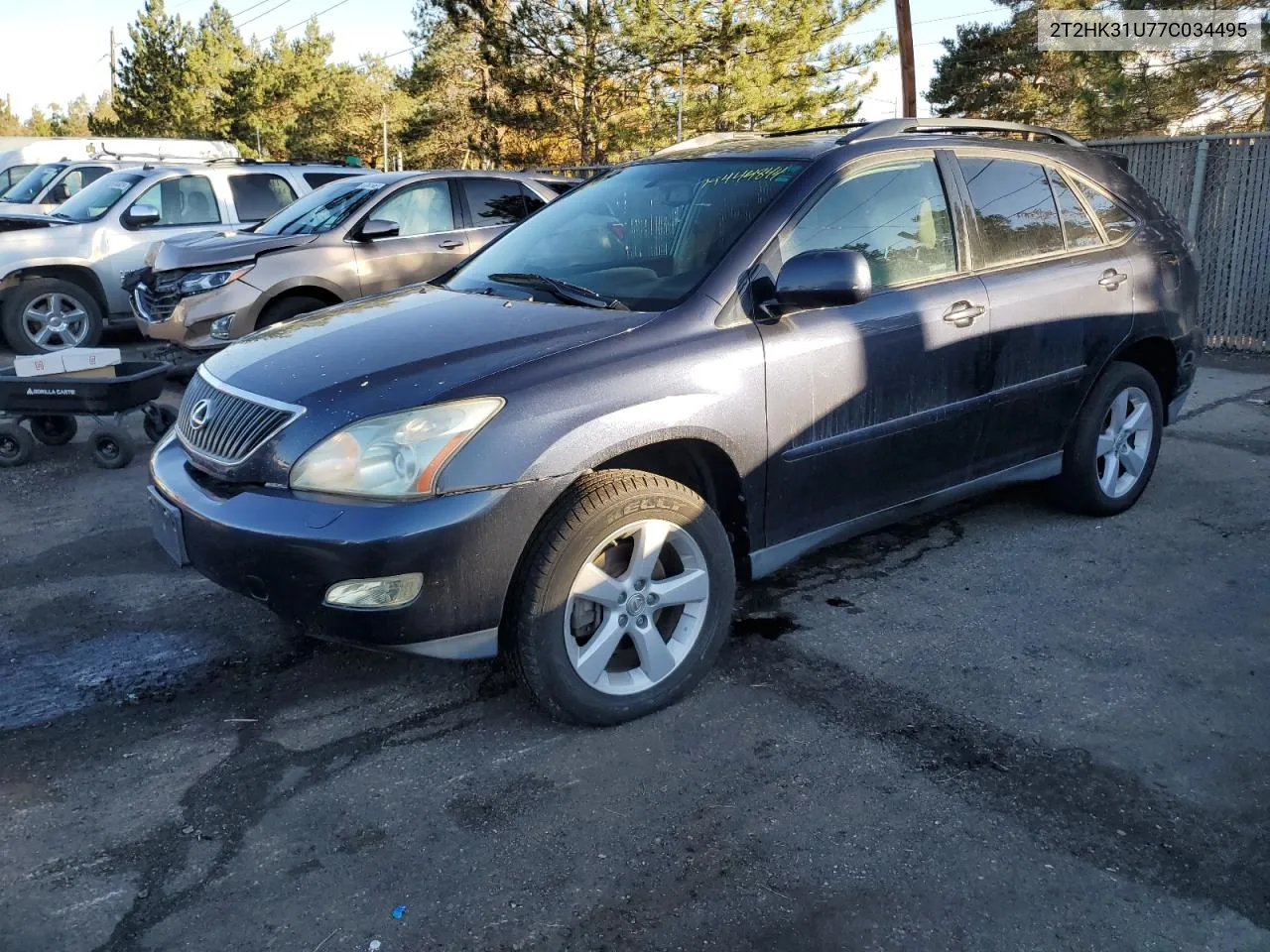 2007 Lexus Rx 350 VIN: 2T2HK31U77C034495 Lot: 79444844