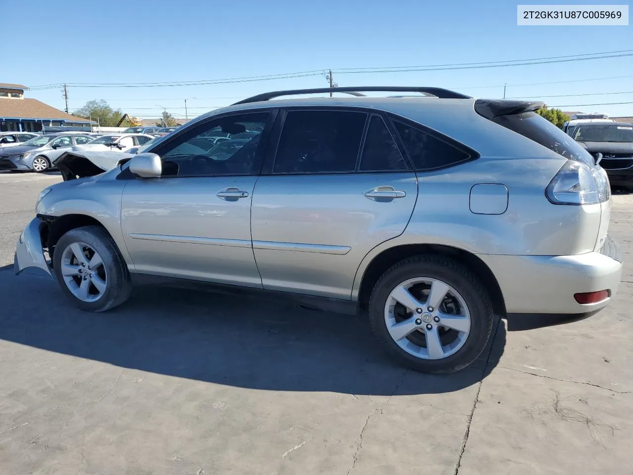 2007 Lexus Rx 350 VIN: 2T2GK31U87C005969 Lot: 79636144