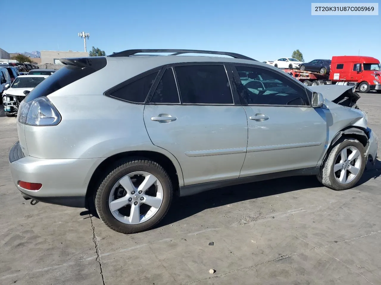 2007 Lexus Rx 350 VIN: 2T2GK31U87C005969 Lot: 79636144