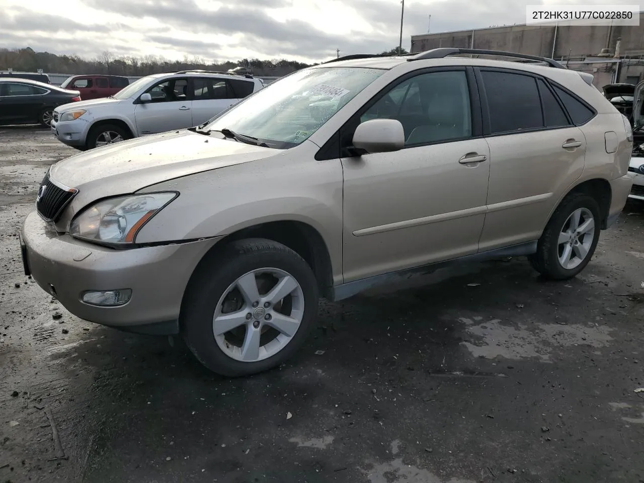 2007 Lexus Rx 350 VIN: 2T2HK31U77C022850 Lot: 79918464