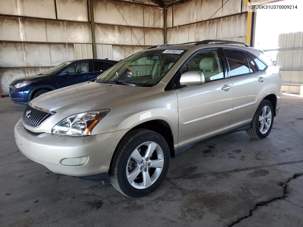 2007 Lexus Rx 350 VIN: JTJGK31U370009214 Lot: 80286024