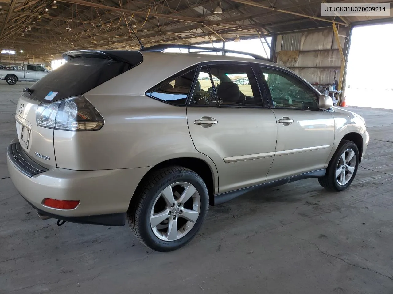 2007 Lexus Rx 350 VIN: JTJGK31U370009214 Lot: 80286024