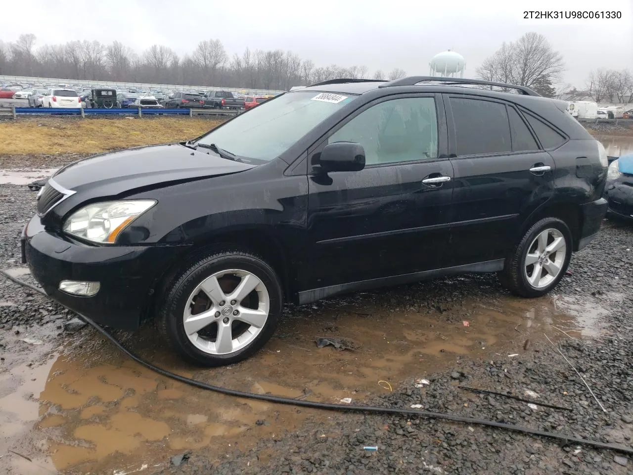 2008 Lexus Rx 350 VIN: 2T2HK31U98C061330 Lot: 38884844