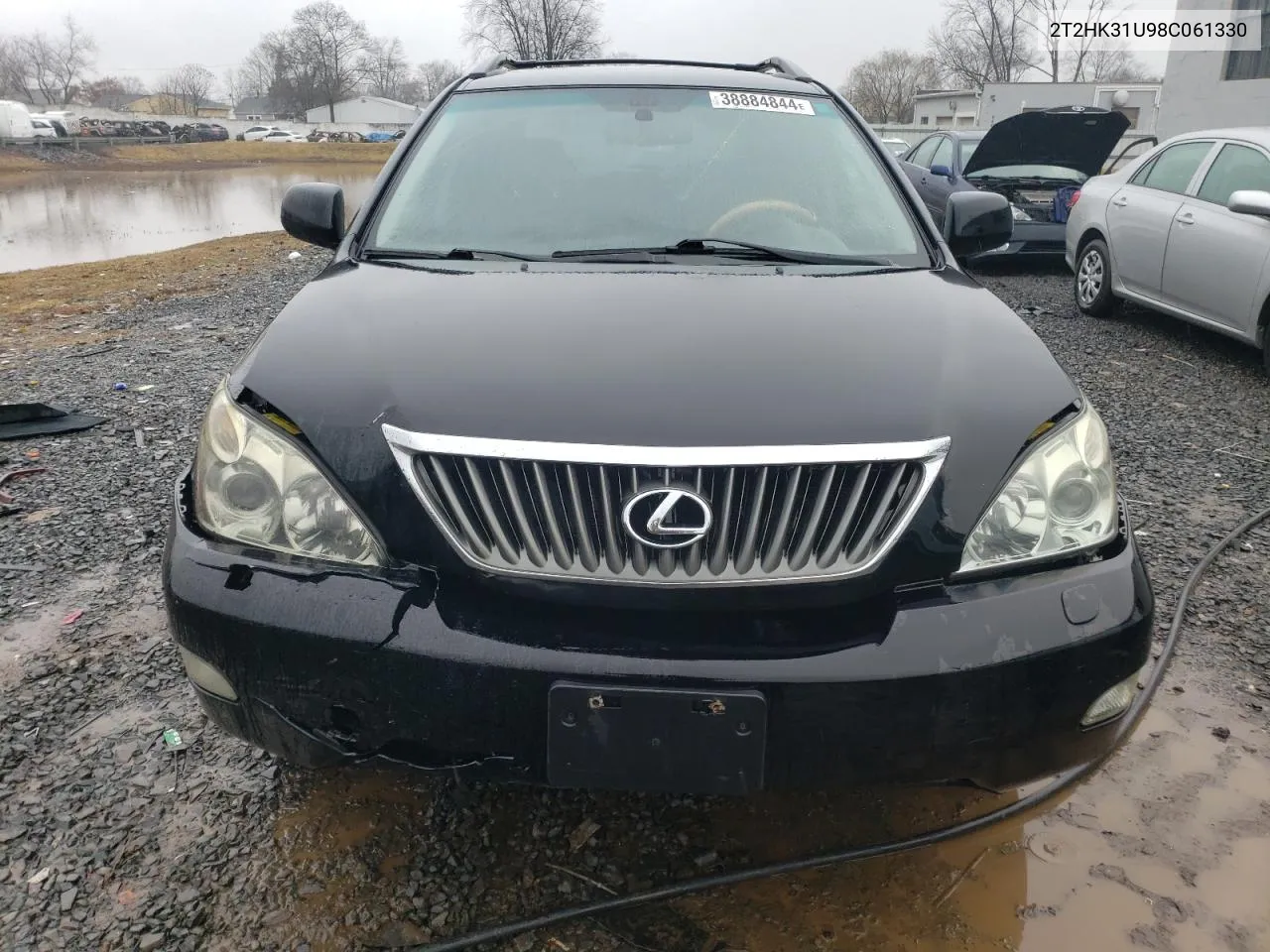 2008 Lexus Rx 350 VIN: 2T2HK31U98C061330 Lot: 38884844