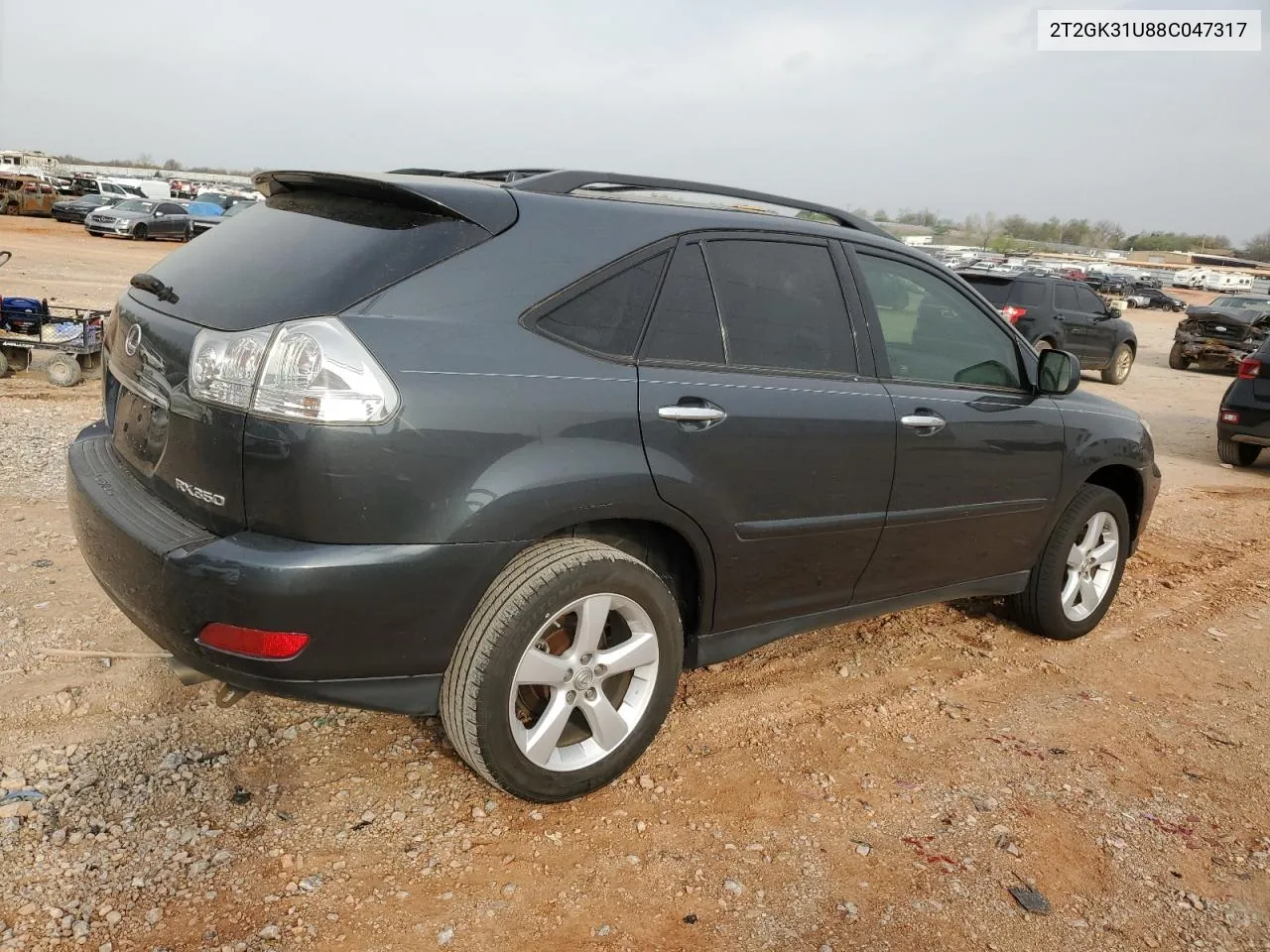 2008 Lexus Rx 350 VIN: 2T2GK31U88C047317 Lot: 48403744