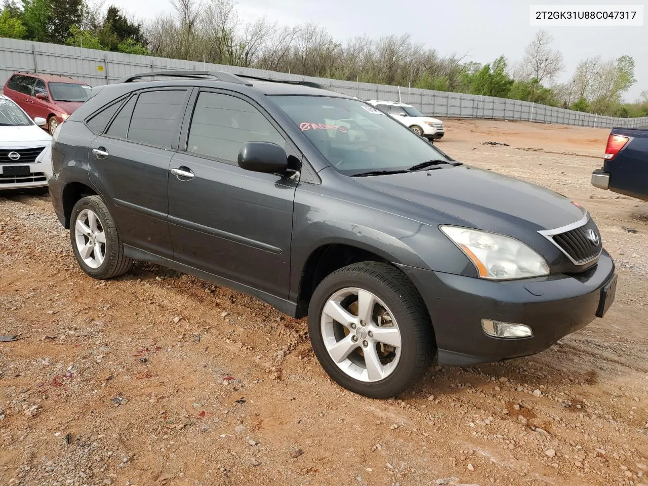 2008 Lexus Rx 350 VIN: 2T2GK31U88C047317 Lot: 48403744