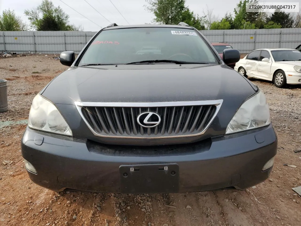 2008 Lexus Rx 350 VIN: 2T2GK31U88C047317 Lot: 48403744