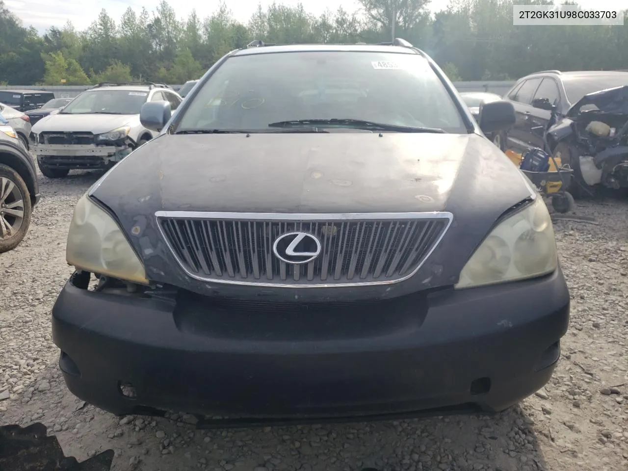 2008 Lexus Rx 350 VIN: 2T2GK31U98C033703 Lot: 48530924