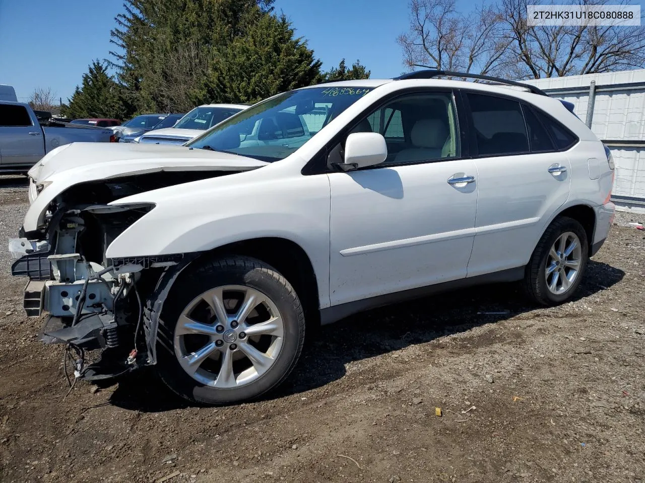 2T2HK31U18C080888 2008 Lexus Rx 350