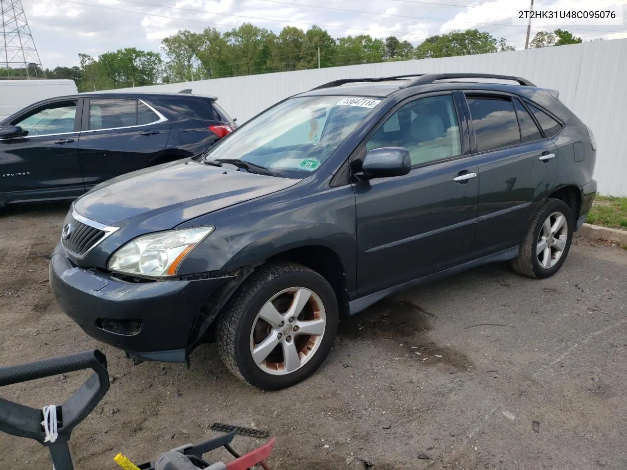 2008 Lexus Rx 350 VIN: 2T2HK31U48C095076 Lot: 53647114