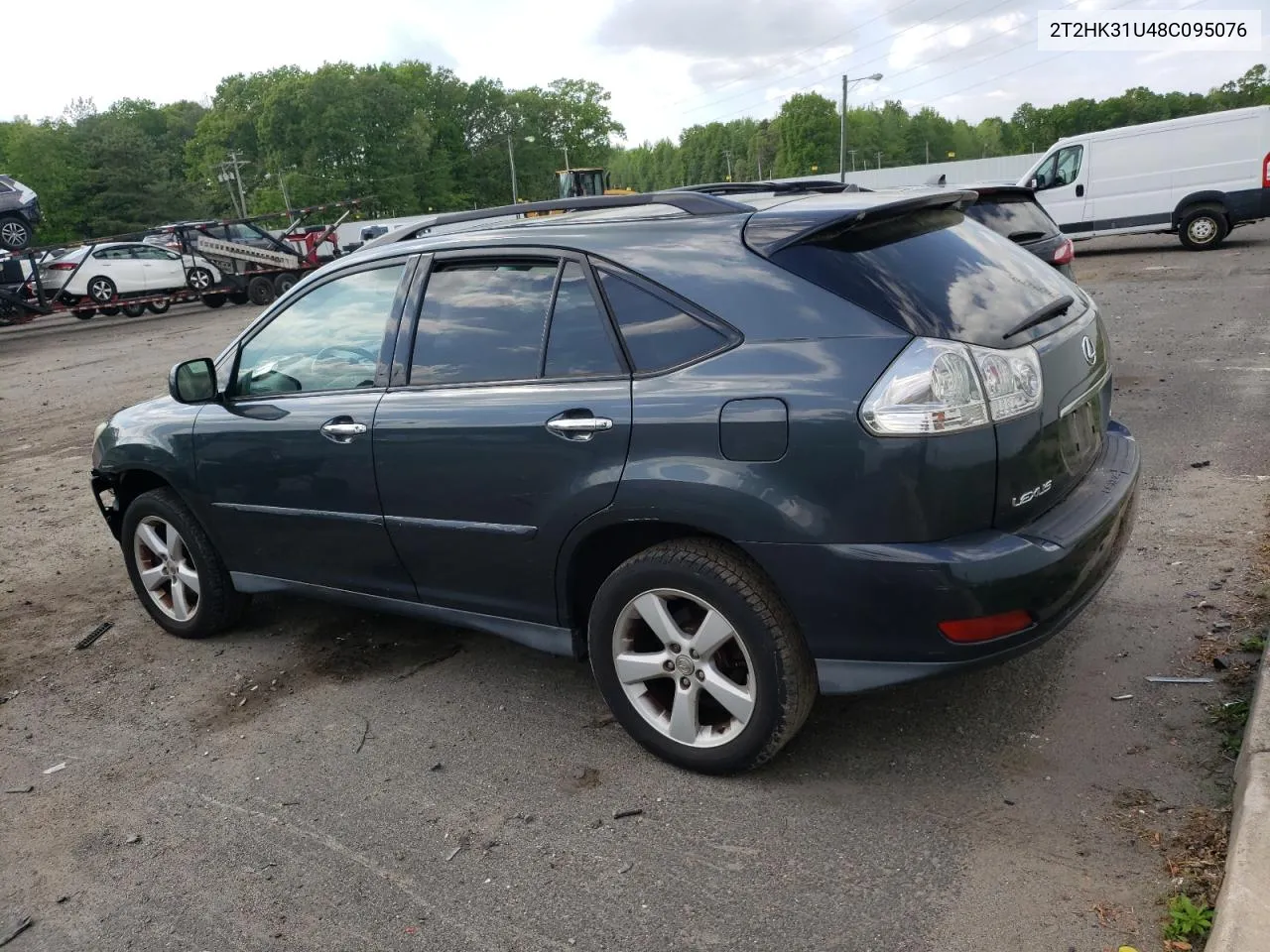 2008 Lexus Rx 350 VIN: 2T2HK31U48C095076 Lot: 53647114