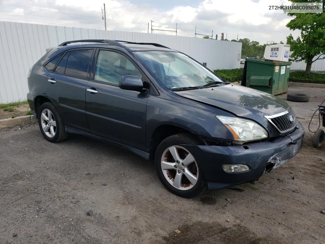 2008 Lexus Rx 350 VIN: 2T2HK31U48C095076 Lot: 53647114