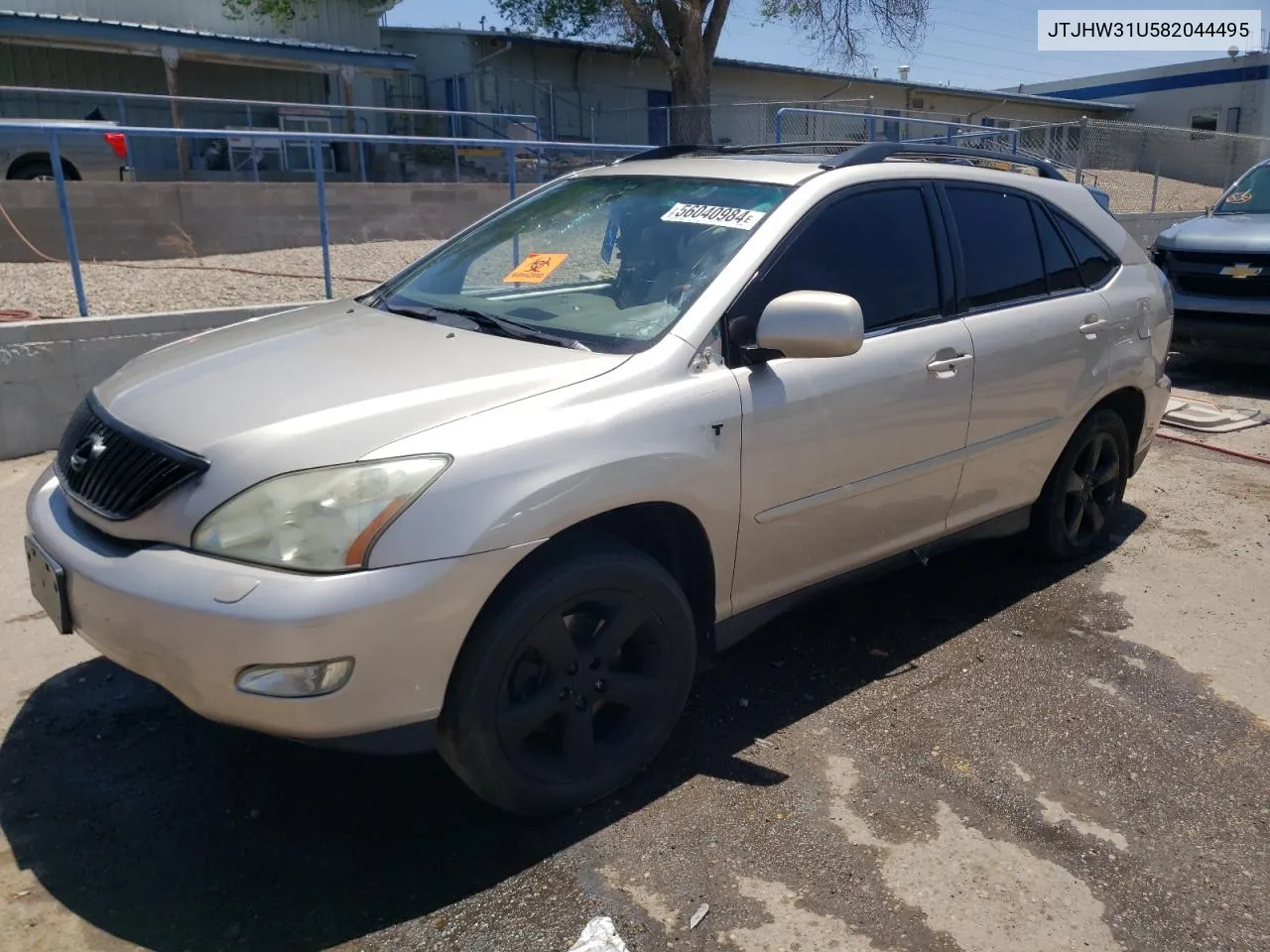 2008 Lexus Rx 400H VIN: JTJHW31U582044495 Lot: 56040984