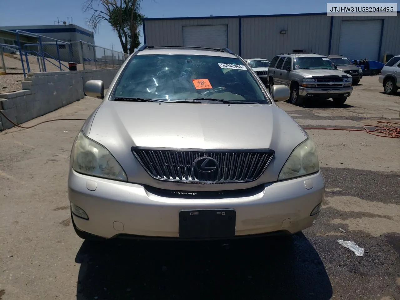 2008 Lexus Rx 400H VIN: JTJHW31U582044495 Lot: 56040984