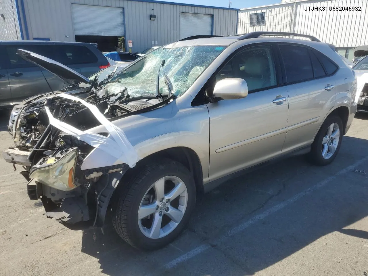 2008 Lexus Rx 350 VIN: JTJHK31U682046932 Lot: 56923944