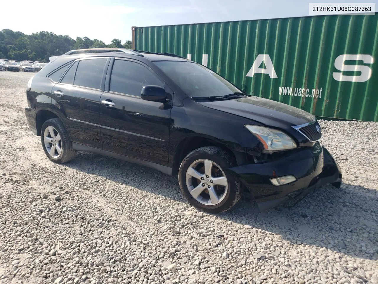 2008 Lexus Rx 350 VIN: 2T2HK31U08C087363 Lot: 59165664