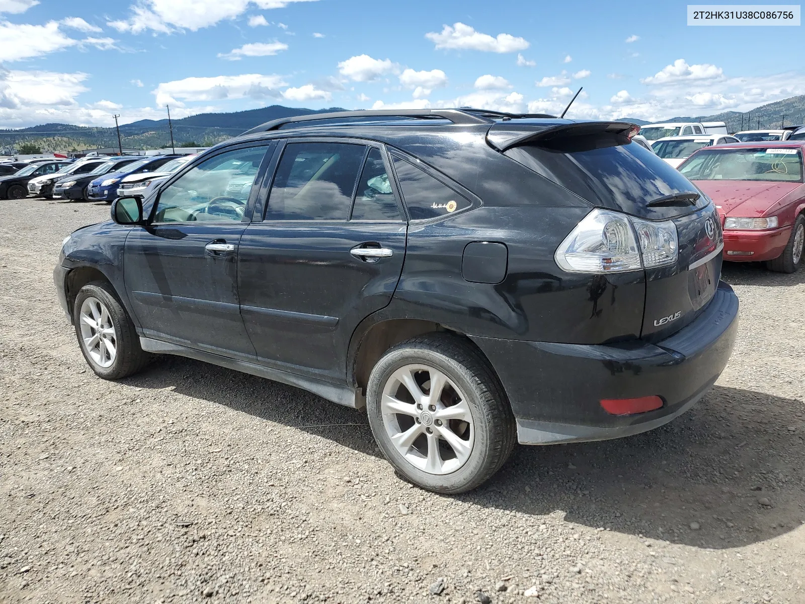 2008 Lexus Rx 350 VIN: 2T2HK31U38C086756 Lot: 61491024