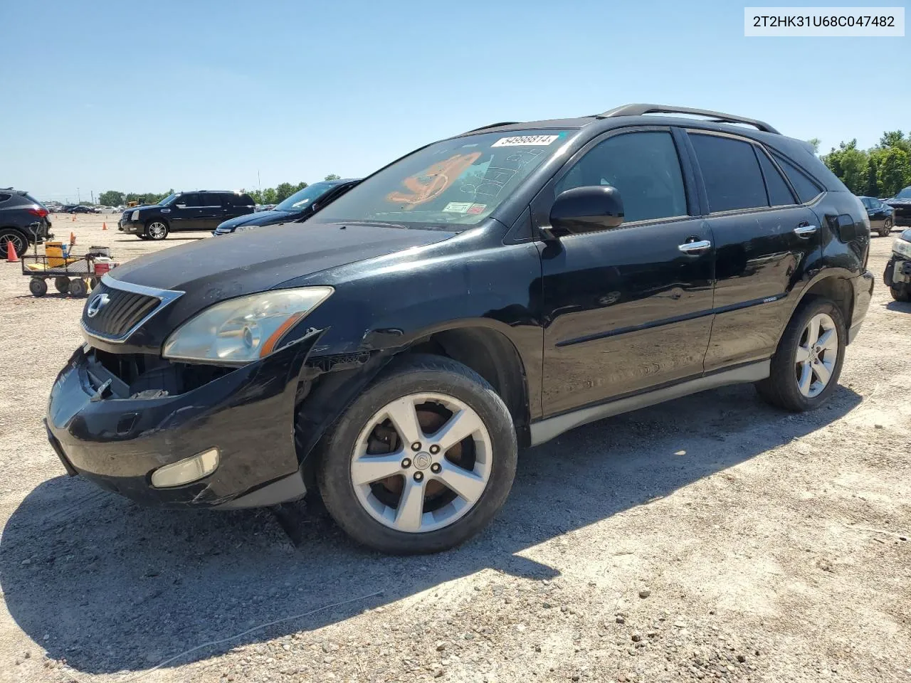 2008 Lexus Rx 350 VIN: 2T2HK31U68C047482 Lot: 64248364