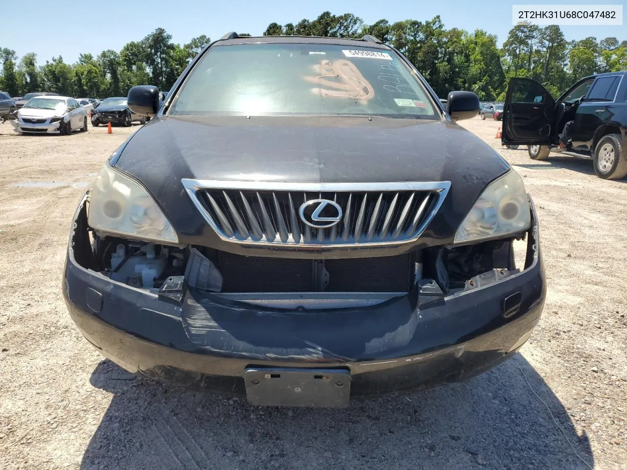 2008 Lexus Rx 350 VIN: 2T2HK31U68C047482 Lot: 64248364