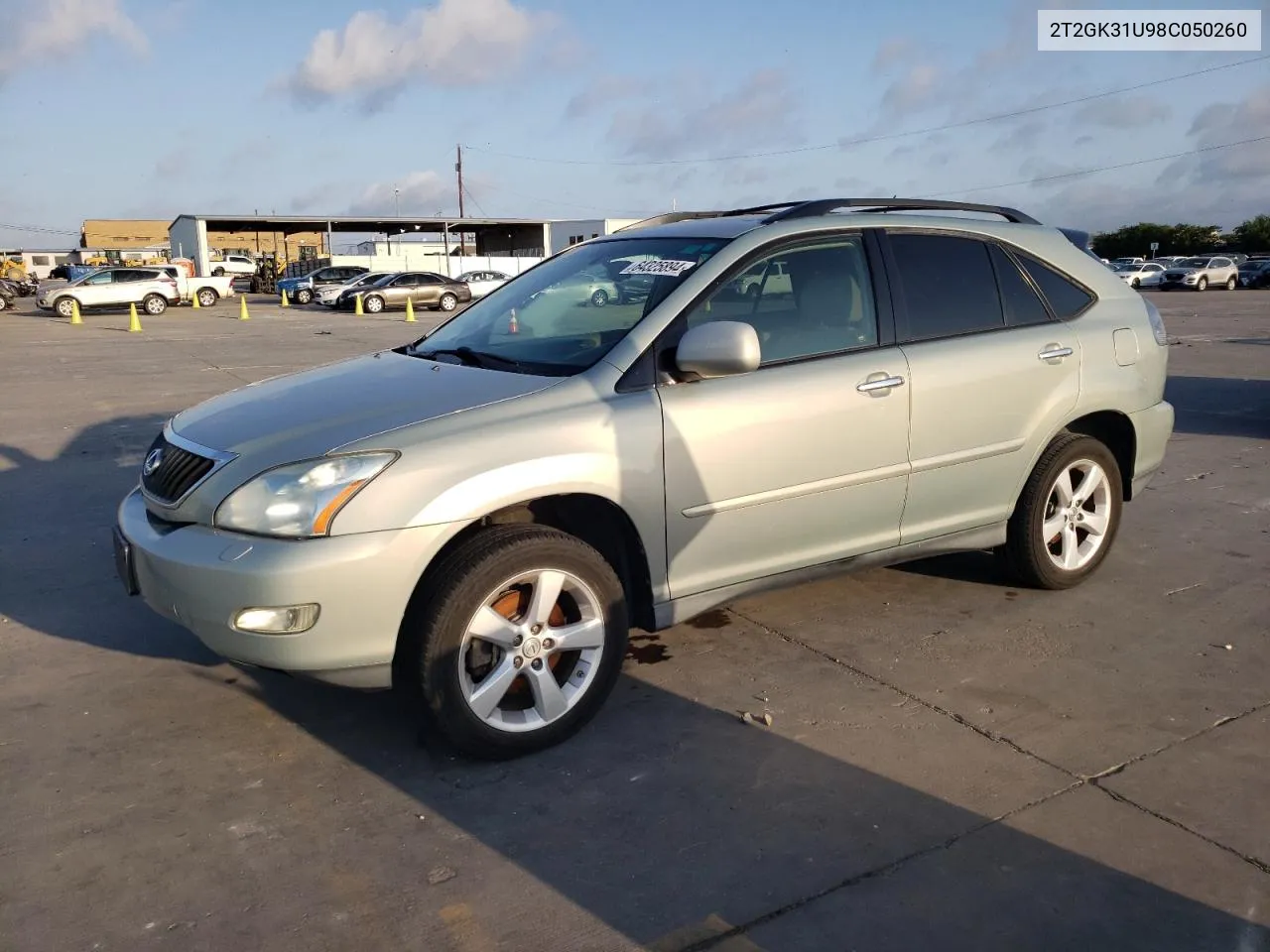 2008 Lexus Rx 350 VIN: 2T2GK31U98C050260 Lot: 64325894