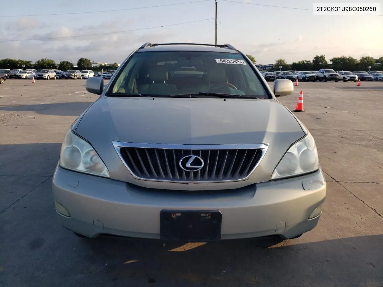 2008 Lexus Rx 350 VIN: 2T2GK31U98C050260 Lot: 64325894