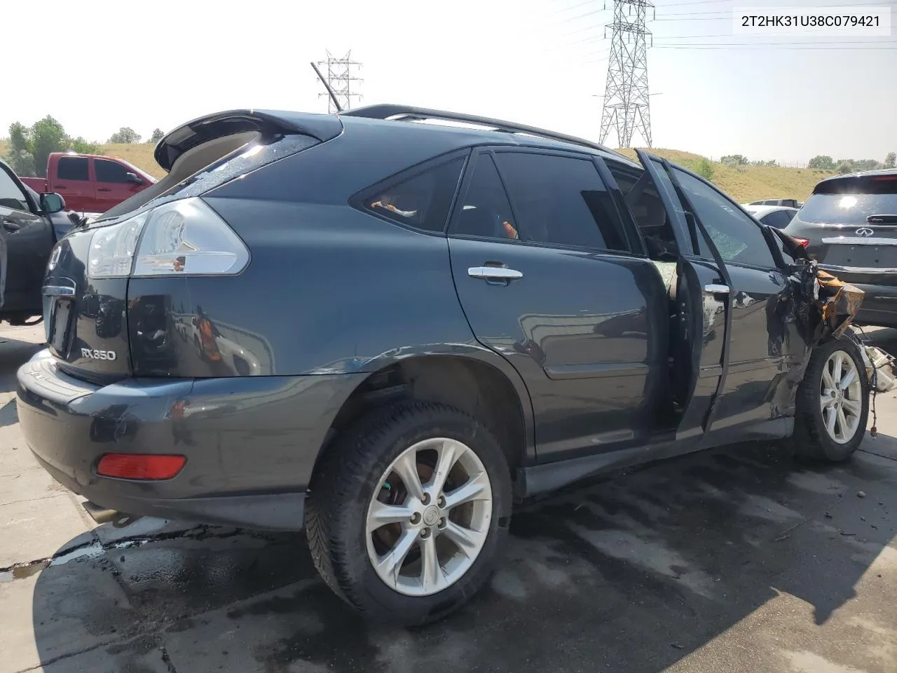 2008 Lexus Rx 350 VIN: 2T2HK31U38C079421 Lot: 64504184