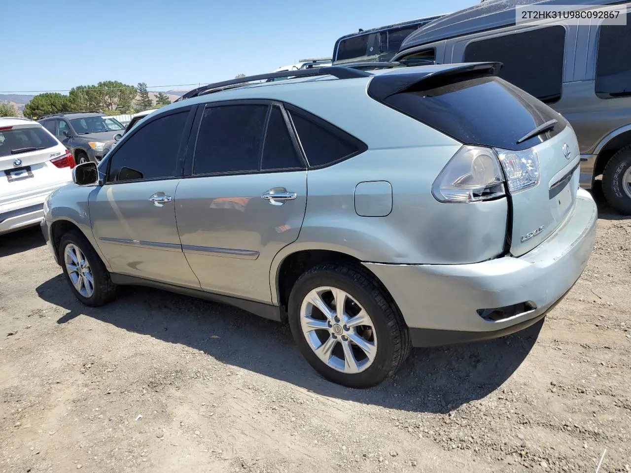 2008 Lexus Rx 350 VIN: 2T2HK31U98C092867 Lot: 64973914