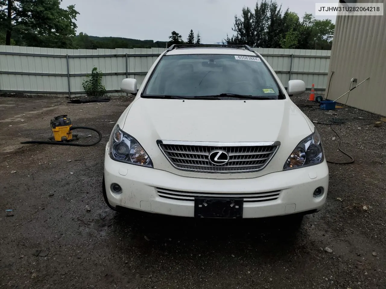 2008 Lexus Rx 400H VIN: JTJHW31U282064218 Lot: 65583884