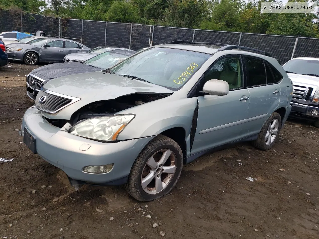 2T2HK31U88C079575 2008 Lexus Rx 350