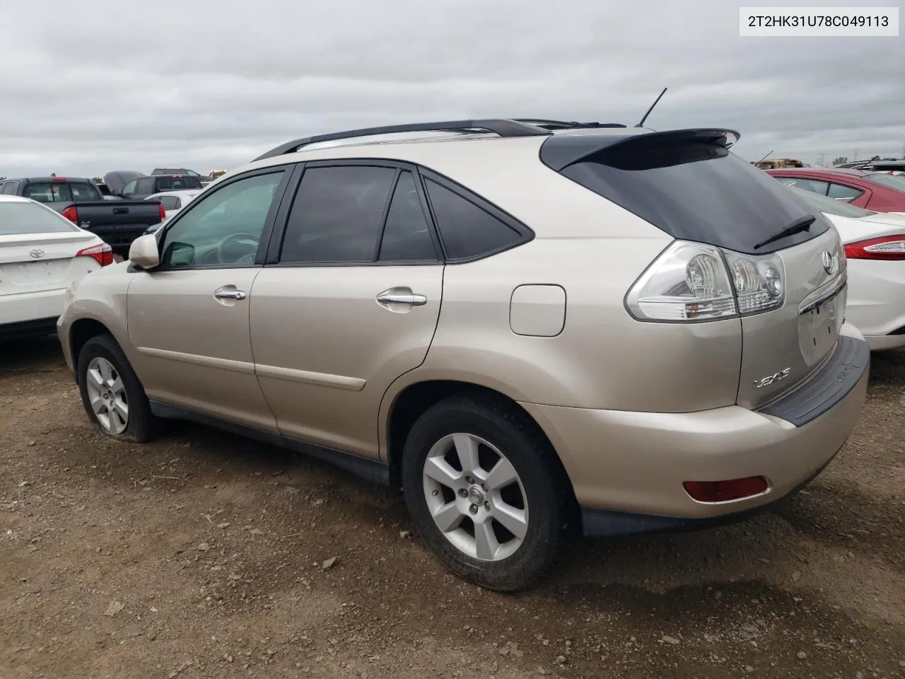 2008 Lexus Rx 350 VIN: 2T2HK31U78C049113 Lot: 65916904