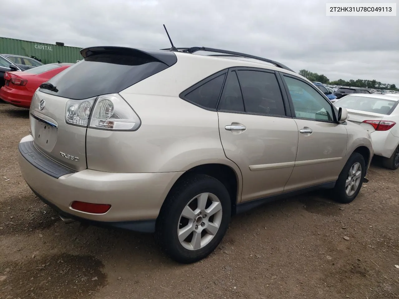 2008 Lexus Rx 350 VIN: 2T2HK31U78C049113 Lot: 65916904