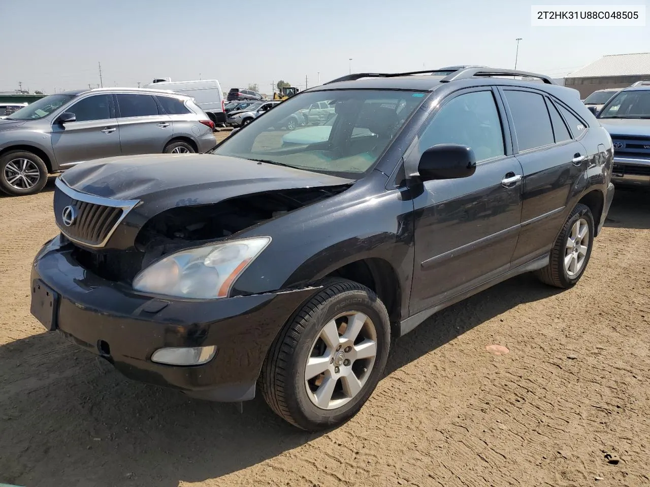 2008 Lexus Rx 350 VIN: 2T2HK31U88C048505 Lot: 66035014