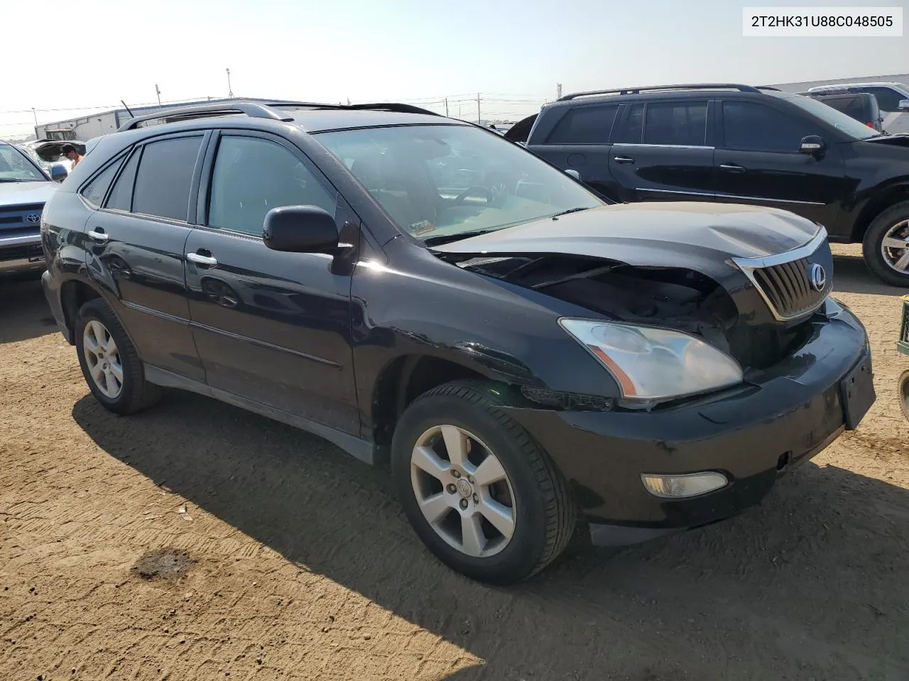 2008 Lexus Rx 350 VIN: 2T2HK31U88C048505 Lot: 66035014