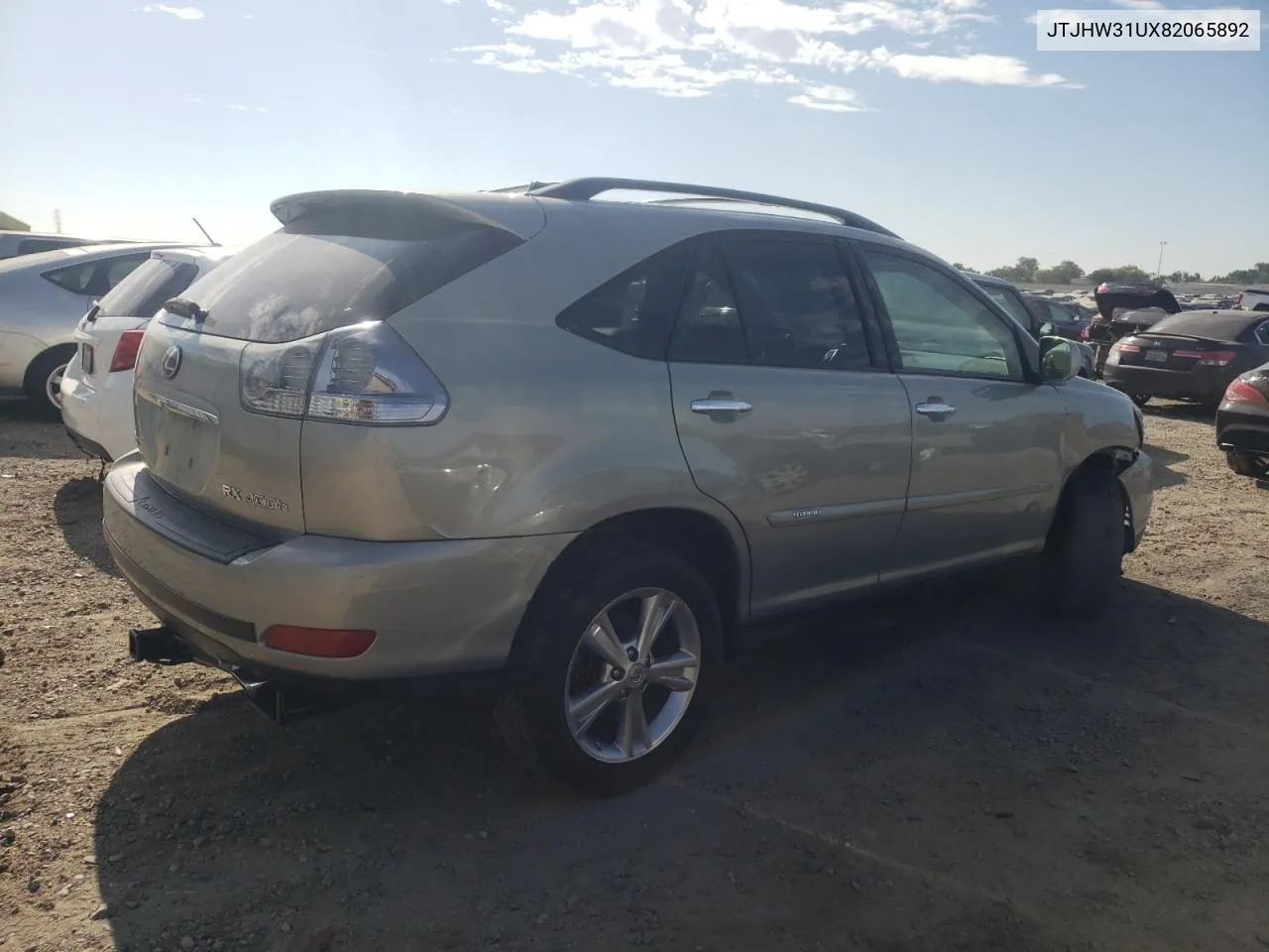 2008 Lexus Rx 400H VIN: JTJHW31UX82065892 Lot: 66355654