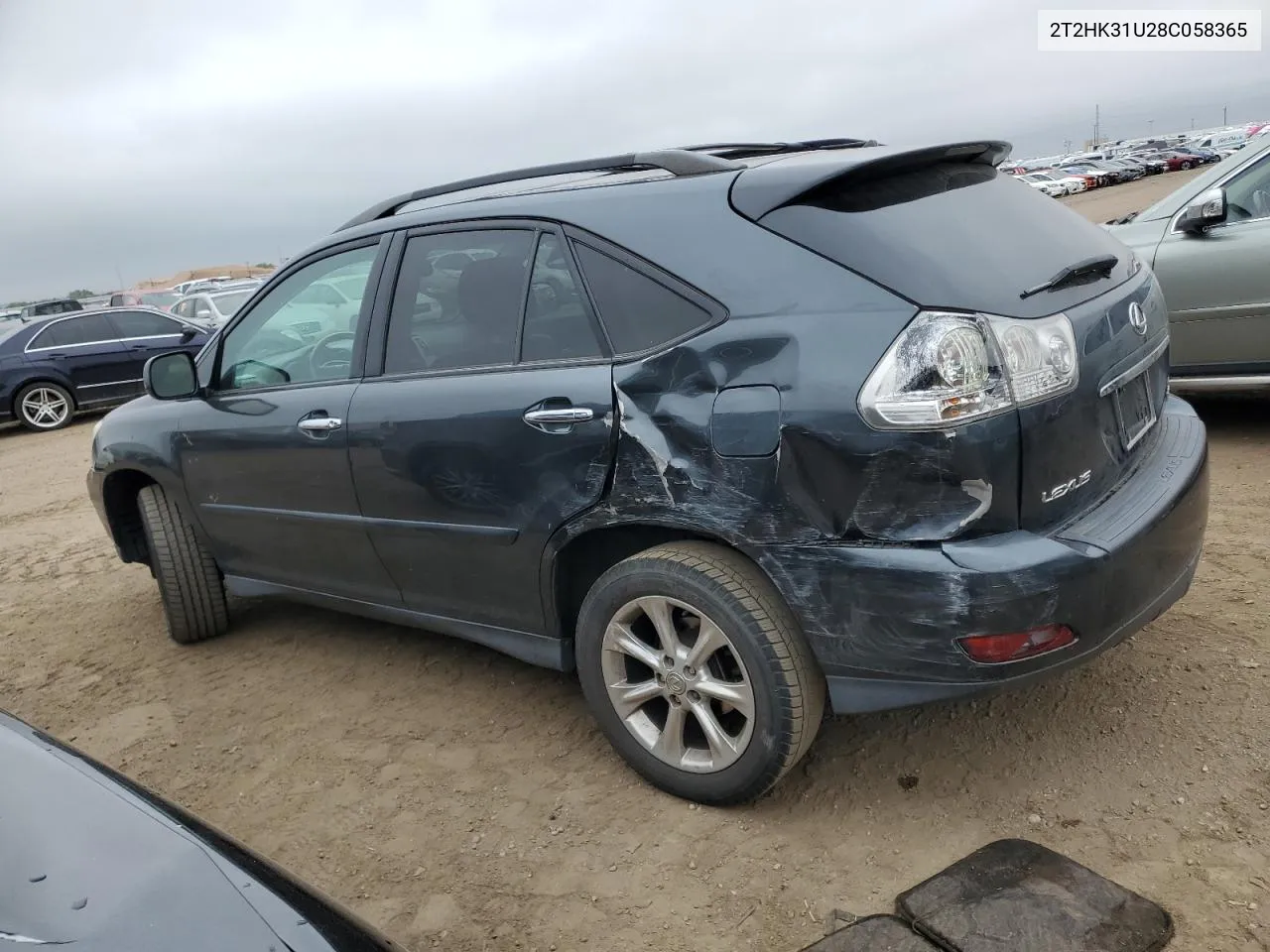 2008 Lexus Rx 350 VIN: 2T2HK31U28C058365 Lot: 66383664