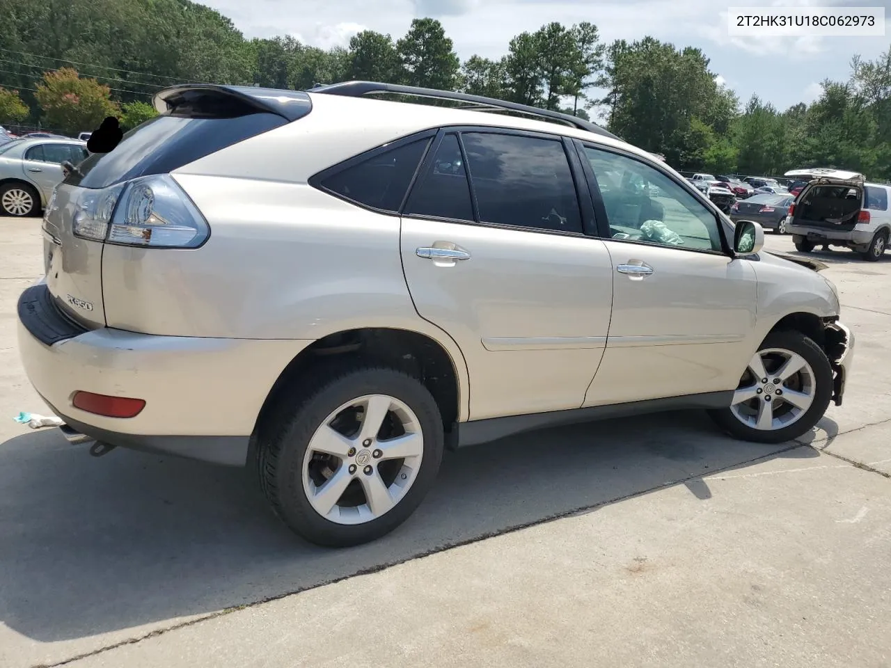 2008 Lexus Rx 350 VIN: 2T2HK31U18C062973 Lot: 66772454