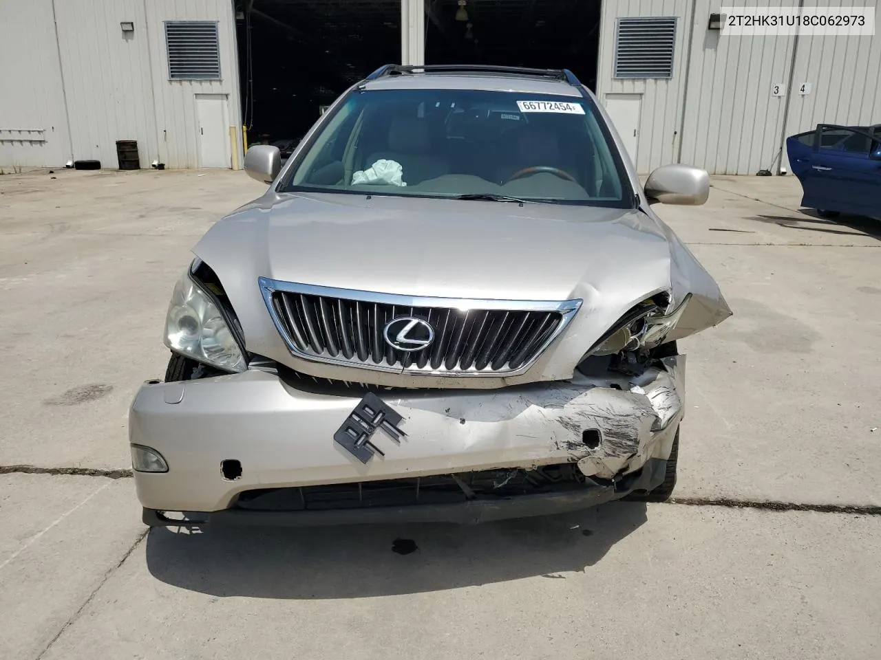 2008 Lexus Rx 350 VIN: 2T2HK31U18C062973 Lot: 66772454