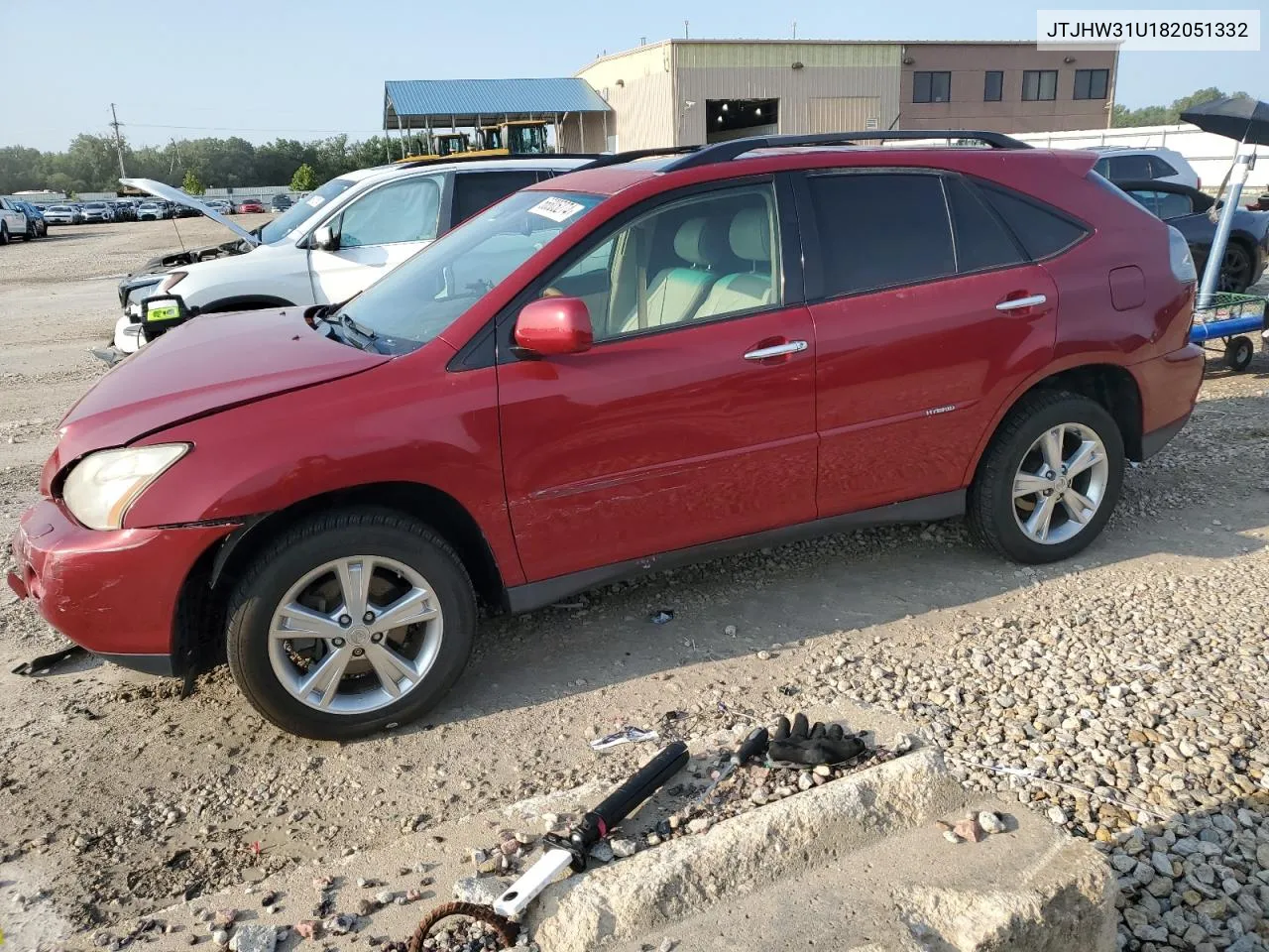 2008 Lexus Rx 400H VIN: JTJHW31U182051332 Lot: 66805274