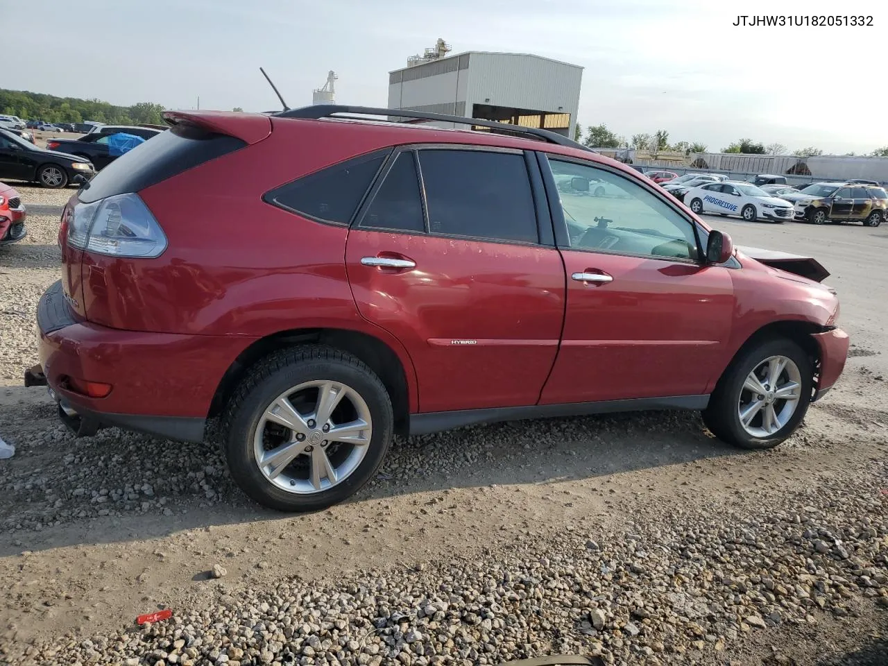 2008 Lexus Rx 400H VIN: JTJHW31U182051332 Lot: 66805274