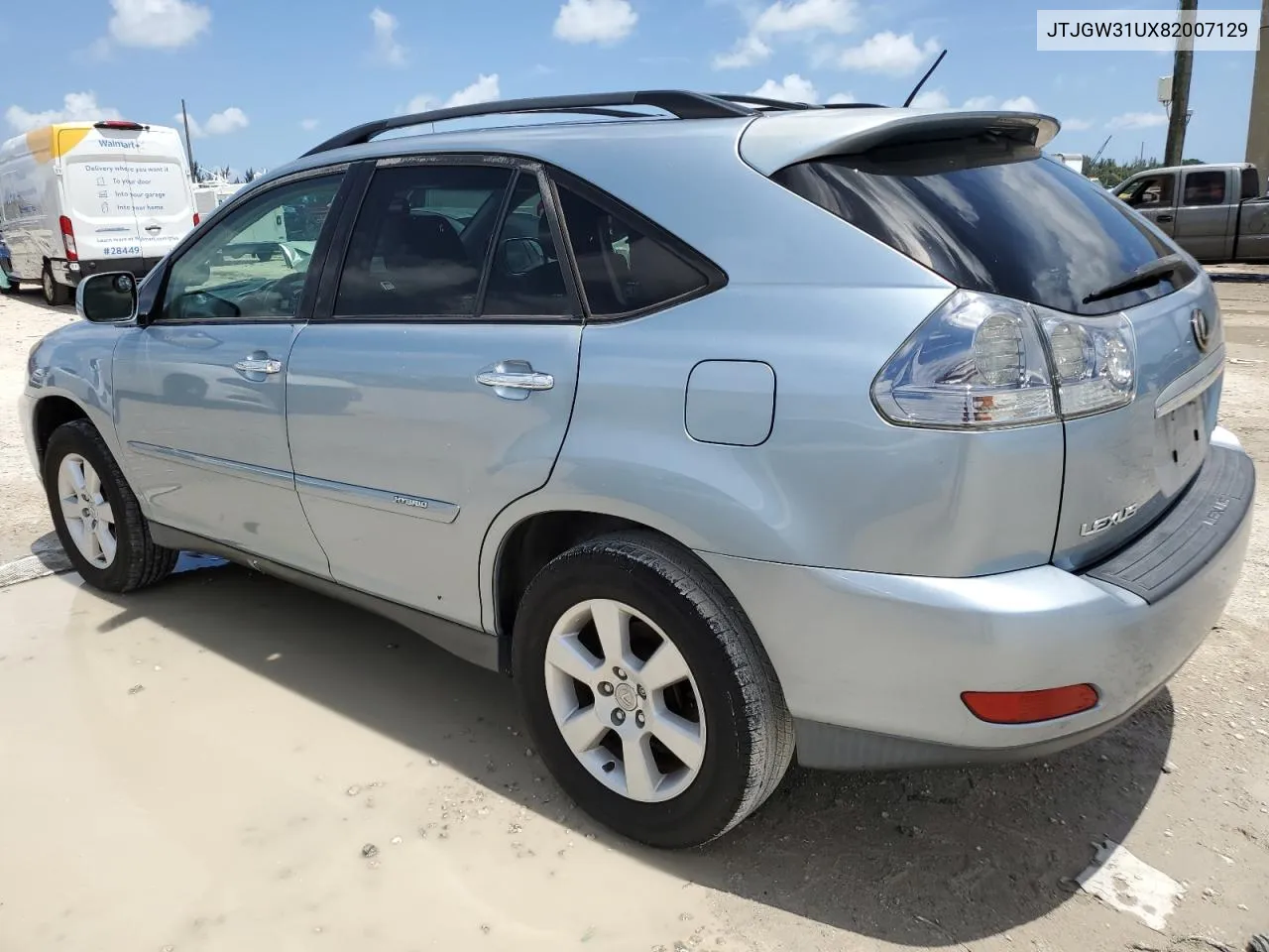 JTJGW31UX82007129 2008 Lexus Rx 400H