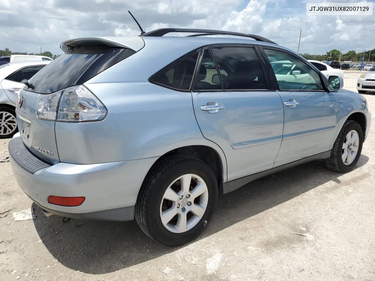 JTJGW31UX82007129 2008 Lexus Rx 400H