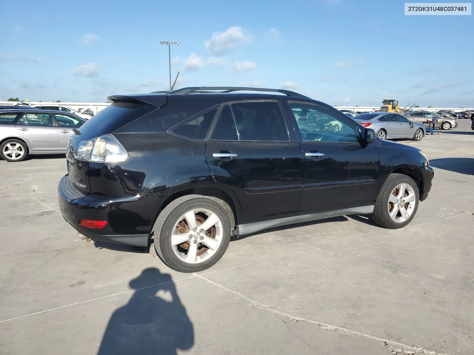 2008 Lexus Rx 350 VIN: 2T2GK31U48C037481 Lot: 67600914