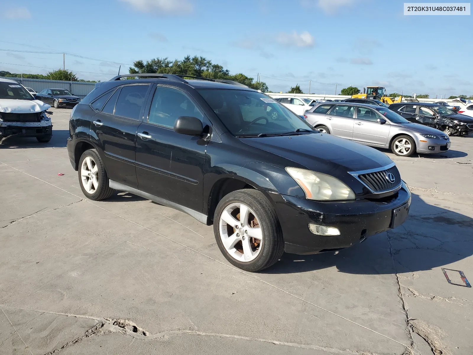 2008 Lexus Rx 350 VIN: 2T2GK31U48C037481 Lot: 67600914