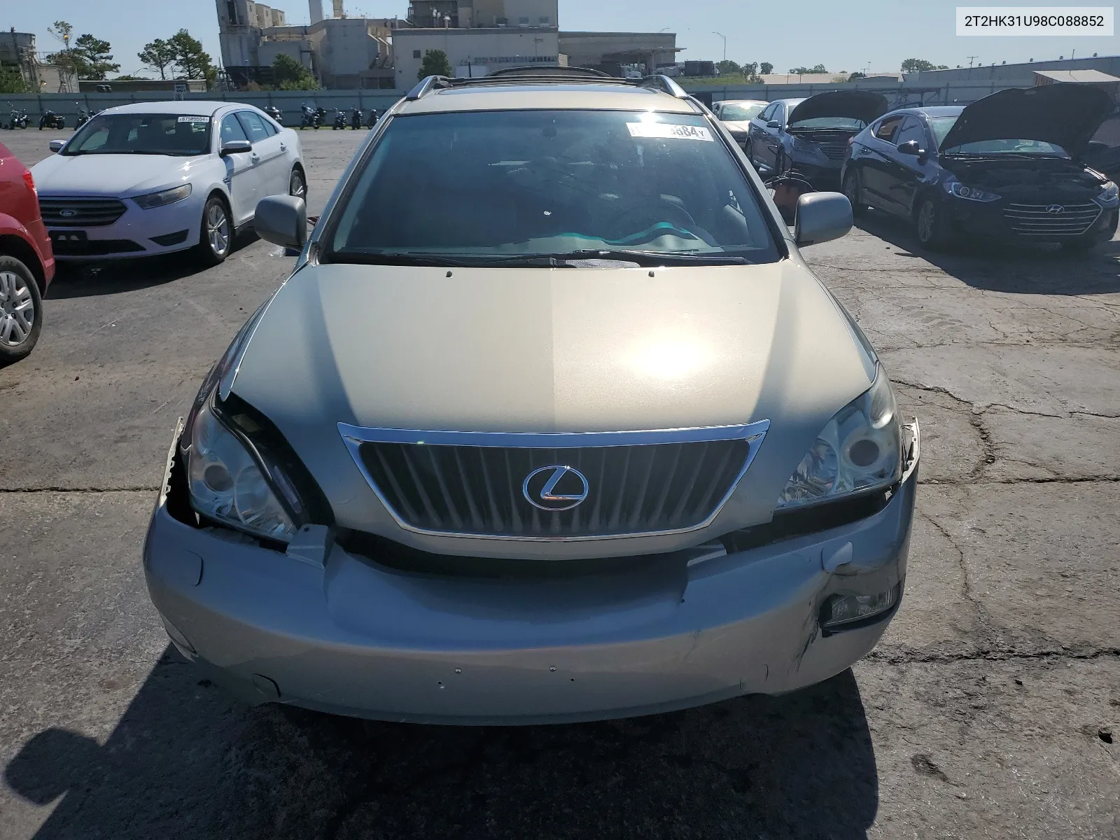 2T2HK31U98C088852 2008 Lexus Rx 350