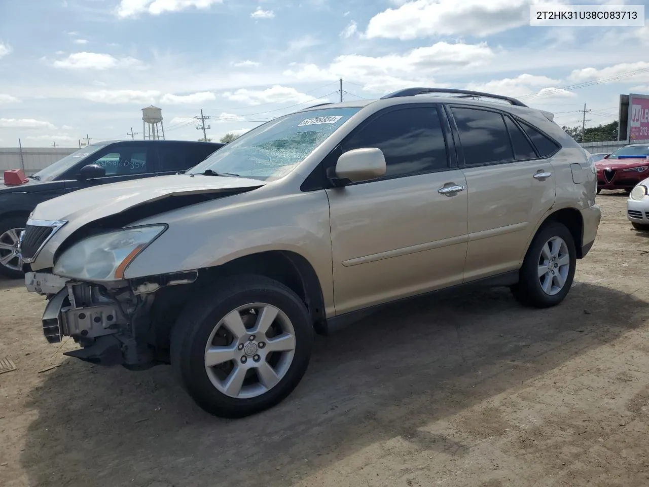 2008 Lexus Rx 350 VIN: 2T2HK31U38C083713 Lot: 67799354