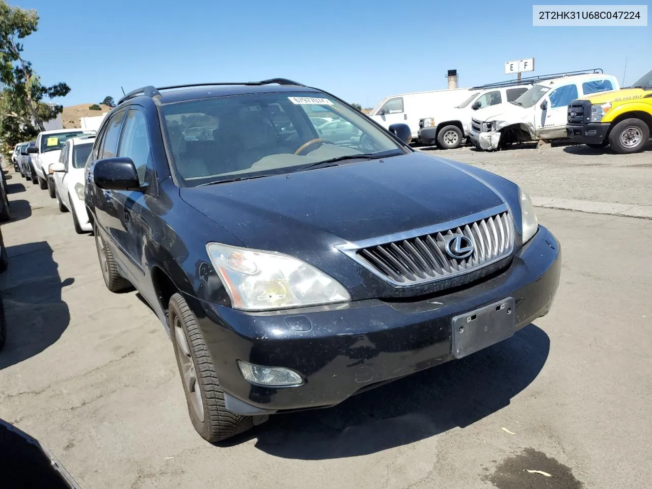 2008 Lexus Rx 350 VIN: 2T2HK31U68C047224 Lot: 67977074