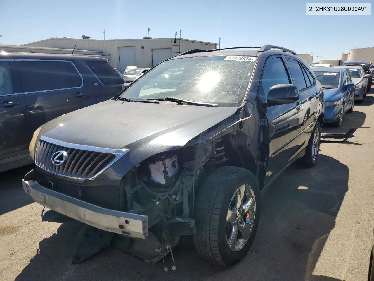 2T2HK31U28C090491 2008 Lexus Rx 350