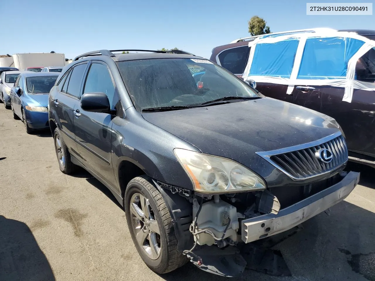 2008 Lexus Rx 350 VIN: 2T2HK31U28C090491 Lot: 67978574