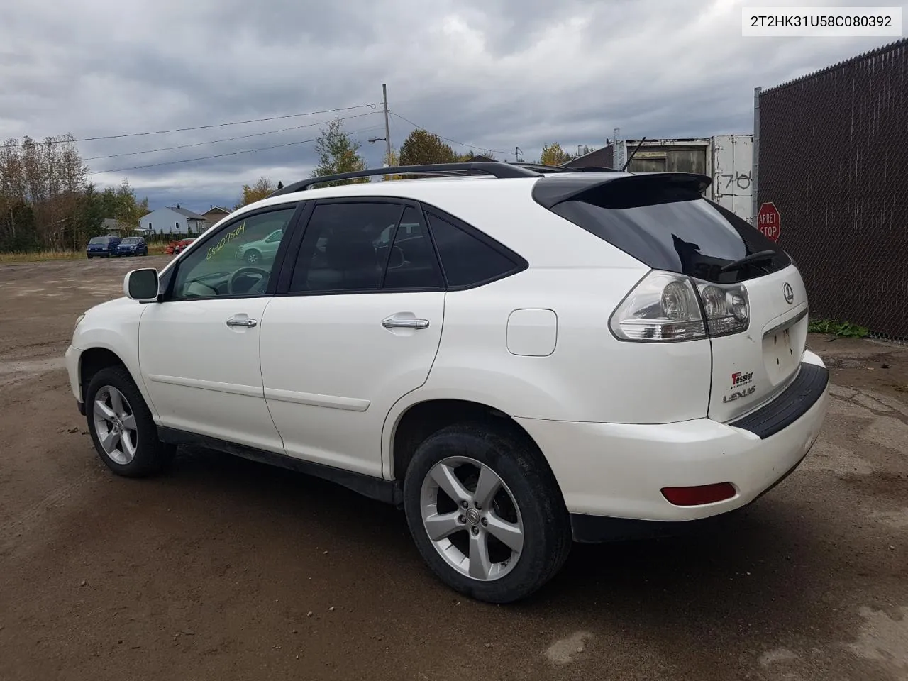 2008 Lexus Rx 350 VIN: 2T2HK31U58C080392 Lot: 68607504