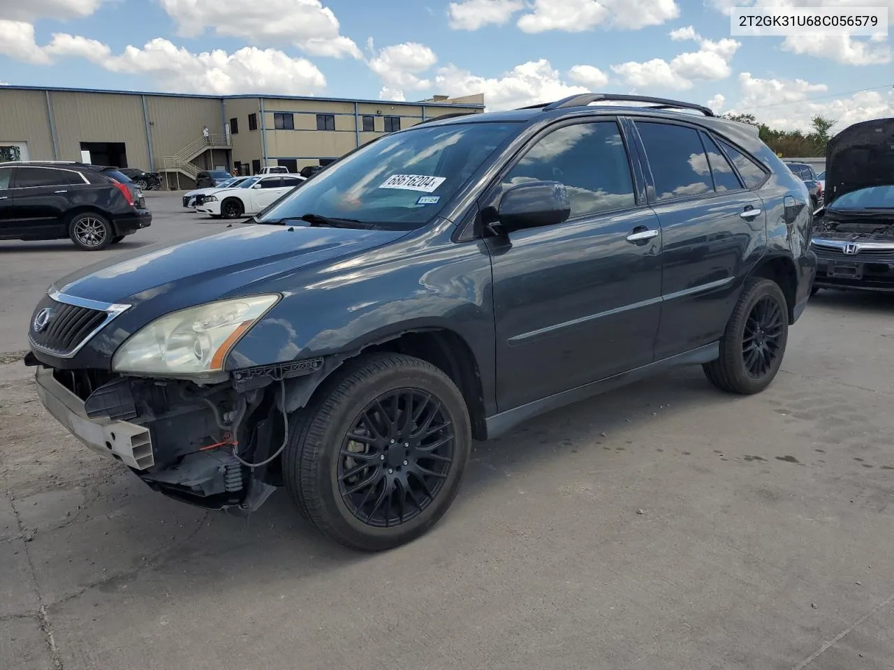 2008 Lexus Rx 350 VIN: 2T2GK31U68C056579 Lot: 68616204